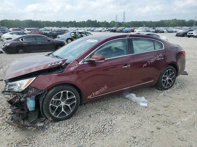 BUICK LACROSSE S 2016 burgundy sedan 4d gas 1G4G45G3XGF268461 photo #1