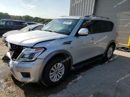 NISSAN ARMADA SV 2020 silver  gas JN8AY2ND1L9106076 photo #2