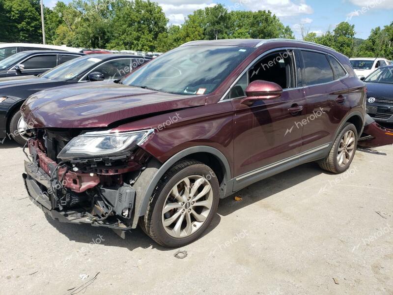 LINCOLN MKC SELECT 2017 burgundy  gas 5LMTJ2DH3HUL63332 photo #1