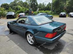 MERCEDES-BENZ SL 500 1996 green roadster gas WDBFA67F1TF130955 photo #4