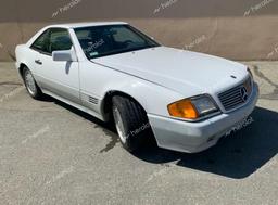 MERCEDES-BENZ 500 SL 1992 white roadster gas WDBFA66EXNF052820 photo #2