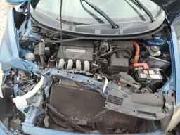 HONDA CR-Z EX 2011 blue  hybrid engine JHMZF1D65BS001967 photo #4