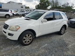 MERCEDES-BENZ ML 350 2007 white  gas 4JGBB86E87A219695 photo #2