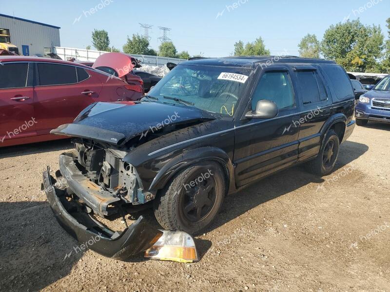 OLDSMOBILE BRAVADA 1998 black  gas 1GHDT13W5W2721095 photo #1