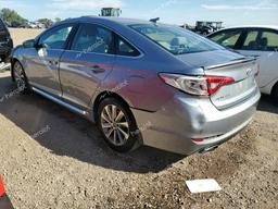 HYUNDAI SONATA SPO 2016 silver  gas 5NPE34AF6GH328933 photo #3