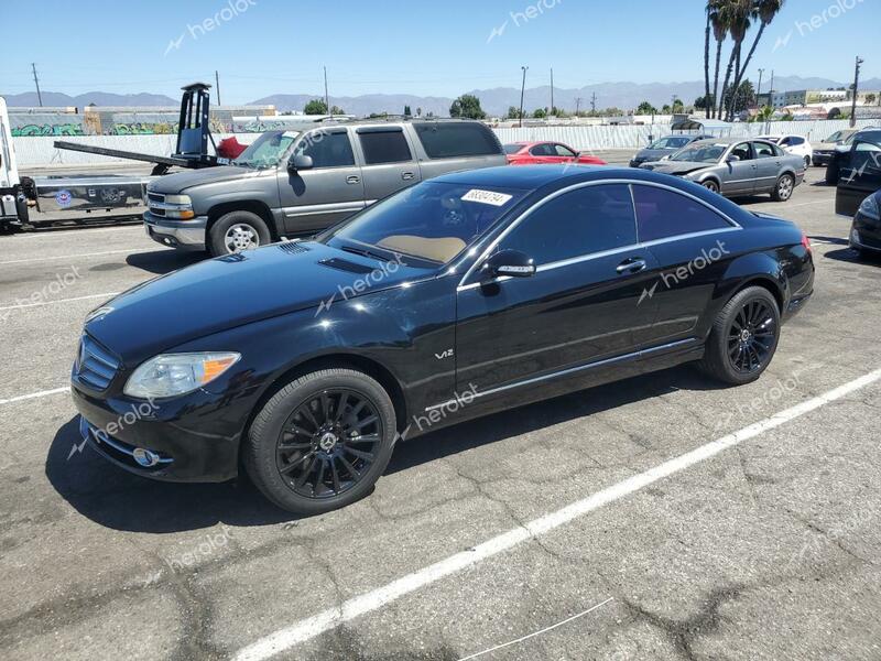 MERCEDES-BENZ CL 600 2008 black  gas WDDEJ76X78A014618 photo #1