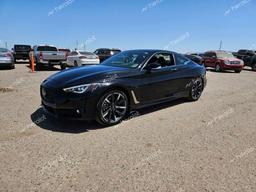 INFINITI Q60 LUXE 2022 black  gas JN1EV7KK6NM600278 photo #3