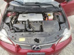 LEXUS CT 200 2012 maroon  hybrid engine JTHKD5BH6C2048896 photo #4