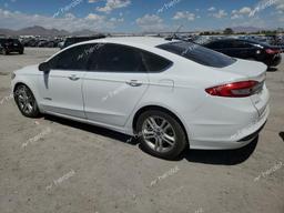 FORD FUSION SE 2018 white  hybrid engine 3FA6P0LU0JR181127 photo #3