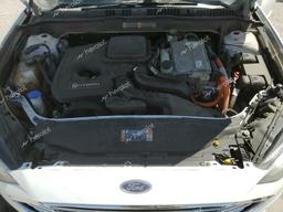 FORD FUSION SE 2018 white  hybrid engine 3FA6P0LU0JR181127 photo #4