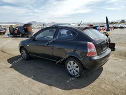 HYUNDAI ACCENT GS 2008 black hatchbac gas KMHCM36C48U061503 photo #3