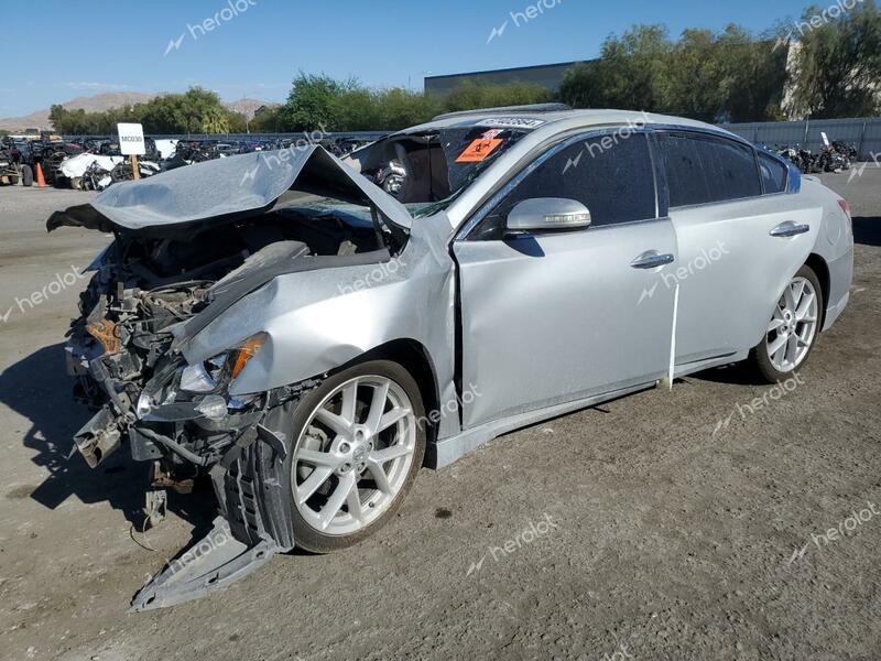 NISSAN MAXIMA S 2009 silver sedan 4d gas 1N4AA51E59C803686 photo #1