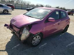 MITSUBISHI MIRAGE DE 2015 pink  gas ML32A3HJ6FH044201 photo #2