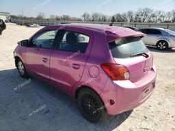 MITSUBISHI MIRAGE DE 2015 pink  gas ML32A3HJ6FH044201 photo #3