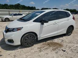 HONDA FIT LX 2018 white  gas 3HGGK5H4XJM720158 photo #2