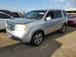 HONDA PILOT EXL 2012 silver  gas 5FNYF3H54CB022267 photo #2