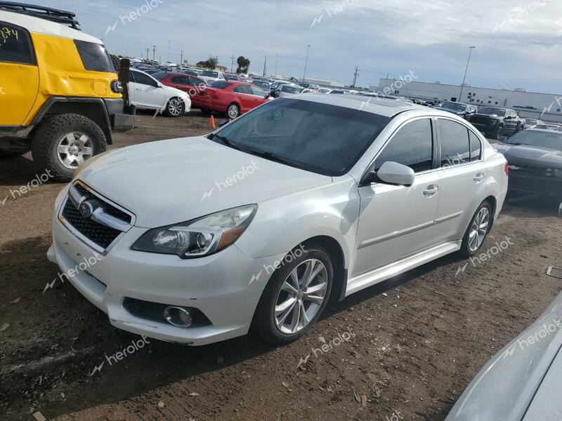 SUBARU LEGACY 2.5 2013 white  gas 4S3BMCK67D3021710 photo #1