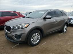 KIA SORENTO LX 2016 brown  gas 5XYPGDA33GG036442 photo #2