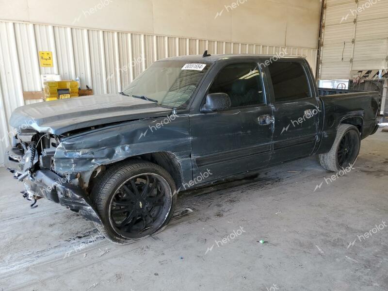 CHEVROLET SILVERADO 2006 blue  gas 2GCEC13T861209637 photo #1