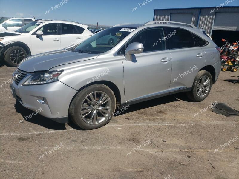 LEXUS RX 450 2014 silver 4dr spor hybrid engine JTJBC1BA3E2067311 photo #1