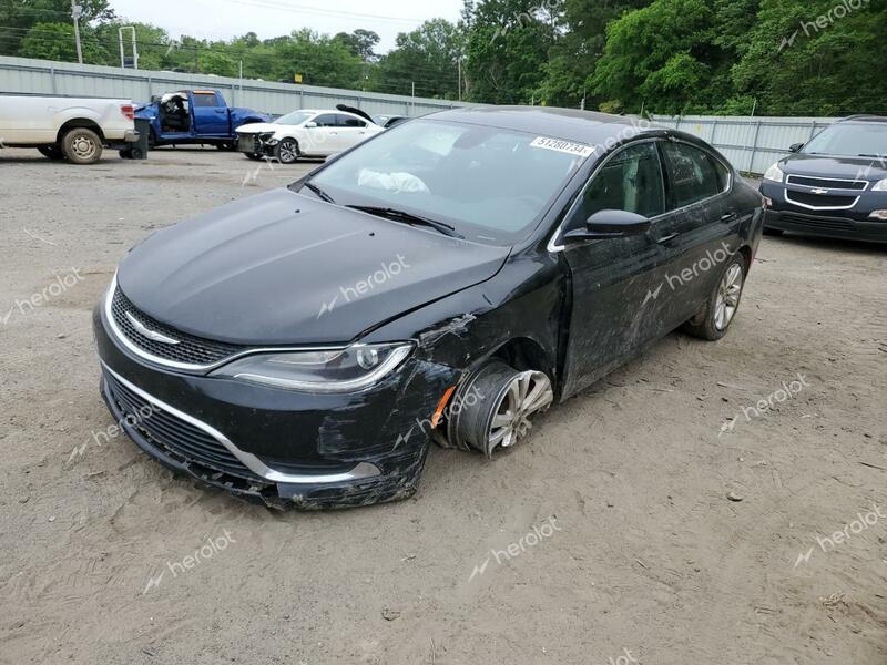 CHRYSLER 200 LIMITE 2016 black  gas 1C3CCCAB3GN157903 photo #1