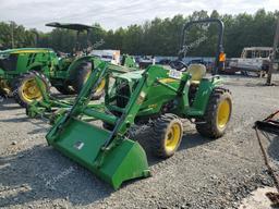 JOHN DEERE 3038E 2016 green   1LV3038ECGG102846 photo #3