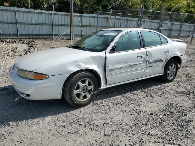 OLDSMOBILE ALERO GL 2004 white sedan 4d gas 1G3NL52E84C240842 photo #1