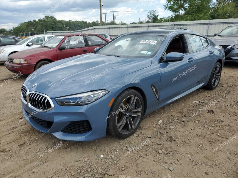 BMW 840XI 2022 blue  gas WBAGV4C07NCJ71205 photo #1