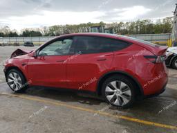 TESLA MODEL Y 2023 red  electric 7SAYGDEE6PA053971 photo #3