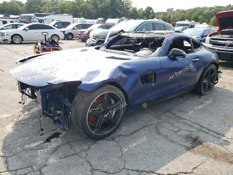 MERCEDES-BENZ AMG GT 2020 blue  gas WDDYJ7HA6LA028153 photo #1