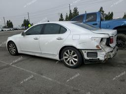 LEXUS LS 460 2007 white  gas JTHBL46F475028205 photo #3