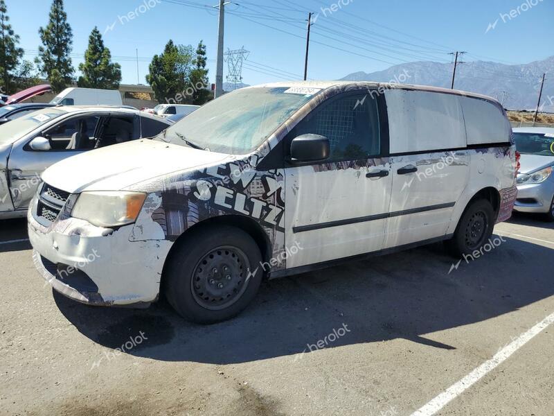 DODGE CARAVAN 2013 white  flexible fuel 2C4RRGAG6DR694383 photo #1