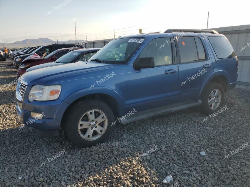 FORD EXPLORER X 2009 blue  gas 1FMEU73809UA43470 photo #1