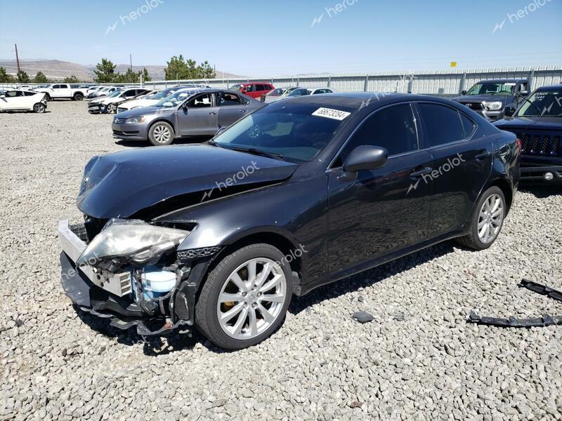 LEXUS IS 250 2007 black  gas JTHCK262072017311 photo #1