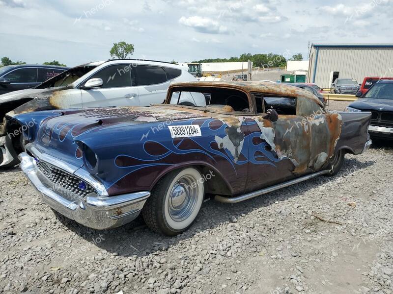 CHEVROLET UK 1957 blue   VC57F178764 photo #1