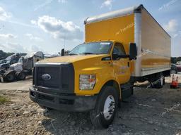 FORD F650 SUPER 2017 yellow conventi gas 1FDNF6AY5HDB01014 photo #2