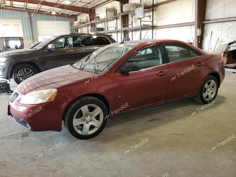 PONTIAC G6 BASE 2008 maroon  gas 1G2ZG57B484236103 photo #1