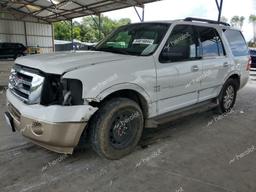 FORD EXPEDITION 2014 white  flexible fuel 1FMJU1J53EEF56639 photo #2