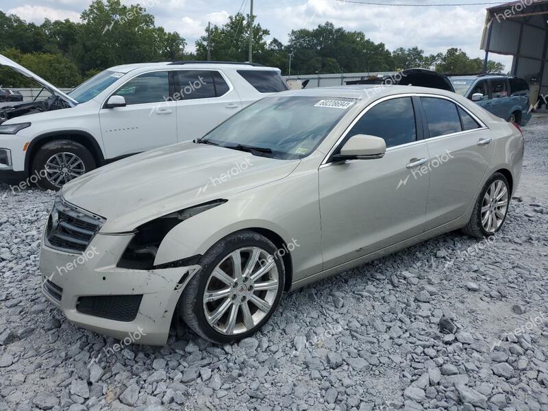 CADILLAC ATS LUXURY 2013 beige  gas 1G6AB5SX8D0178690 photo #1