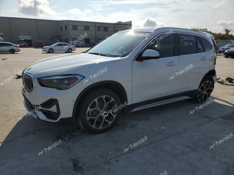 BMW X1 XDRIVE2 2020 white  gas WBXJG9C05L5R72302 photo #1