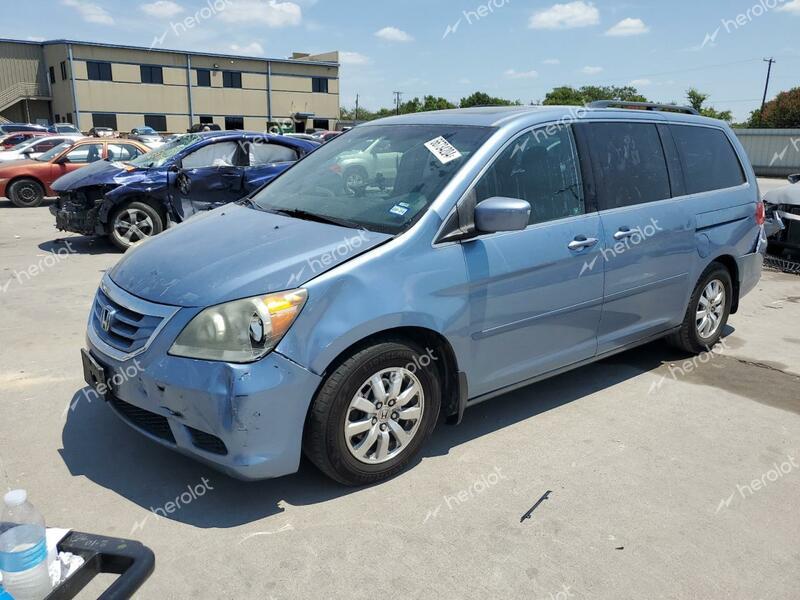 HONDA ODYSSEY EX 2010 blue sports v gas 5FNRL3H72AB052735 photo #1