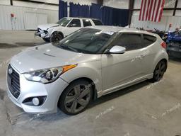 HYUNDAI VELOSTER T 2014 silver  gas KMHTC6AE2EU208474 photo #2