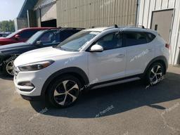 HYUNDAI TUCSON LIM 2017 white 4dr spor gas KM8J3CA21HU517997 photo #2