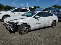 HYUNDAI SONATA SE 2020 white  gas 5NPEG4JA5LH029386 photo #2