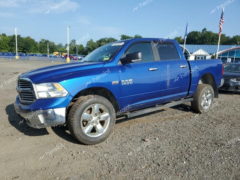 RAM 1500 SLT 2018 blue  gas 1C6RR7LT0JS253568 photo #1