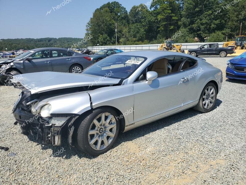 BENTLEY CONTINENTA 2005 silver  gas SCBCR63W45C026437 photo #1