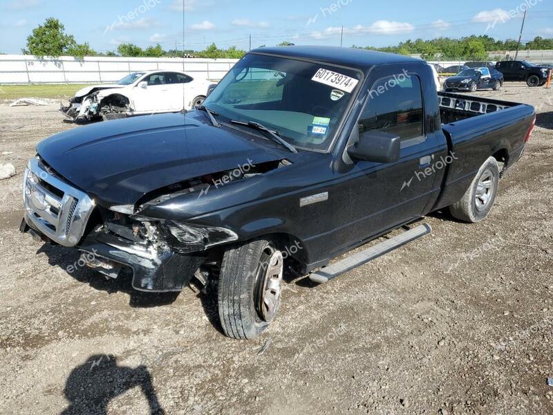 FORD RANGER 2009 black  gas 1FTYR10D99PA31723 photo #1