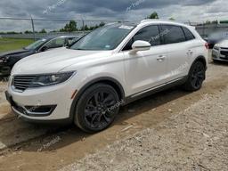 LINCOLN MKX RESERV 2017 white  gas 2LMPJ6LP4HBL33156 photo #2