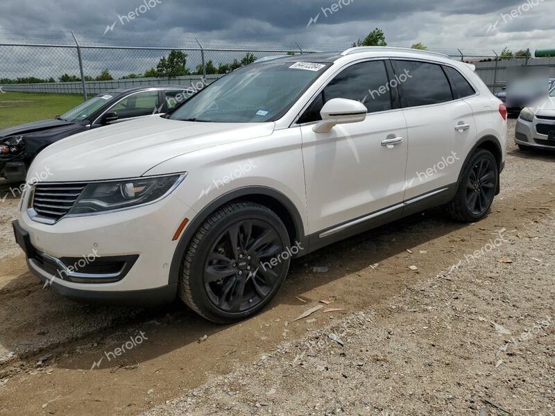 LINCOLN MKX RESERV 2017 white  gas 2LMPJ6LP4HBL33156 photo #1