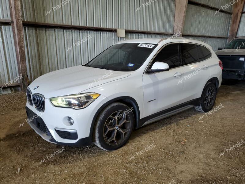 BMW X1 XDRIVE2 2016 white  gas WBXHT3C30GP880932 photo #1